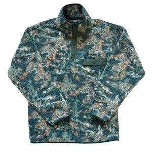 Goodfellow & Co Pullover Sweater Men's Small Green Outdoor Print Cottagecore